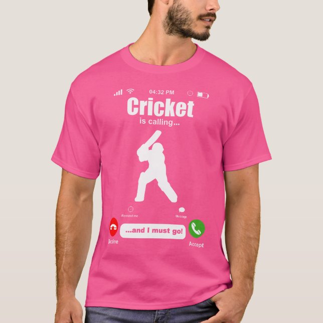 Camiseta Equipo de cricket para mercancías de cricket (Anverso)