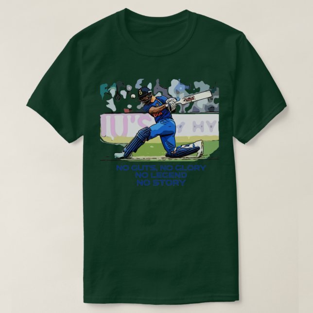 Camiseta Equipo de críquet de la India (Diseño del anverso)