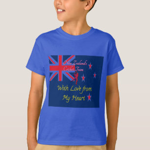 Camiseta Equipo de críquet de Nueva Zelanda: Amor desde el 