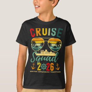 Camiseta Equipo de crucero 2026 navegando por la playa Hawa
