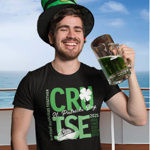 Camiseta Equipo de crucero del día de San Patricio año pers