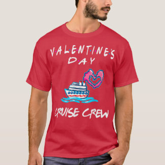 Camiseta Equipo de crucero Día de San Valentín de amigos