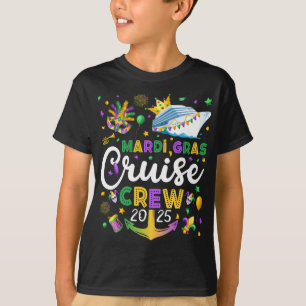 Camiseta Equipo de crucero Mardi Gras 2025