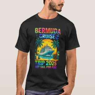 Camiseta Equipo de crucero por Bermudas 2025 Aventura marít