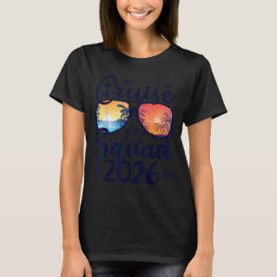 Camiseta Equipo de crucero vacaciones de verano 2026 famili
