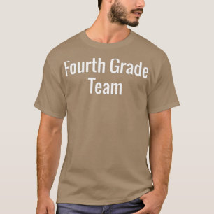 Camiseta Equipo de cuarto grado 1