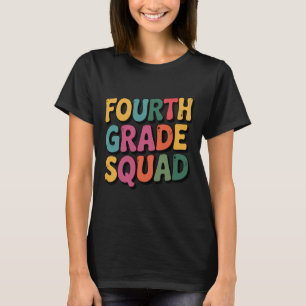 Camiseta Equipo de cuarto grado Cuarto maestro Crew De vuel