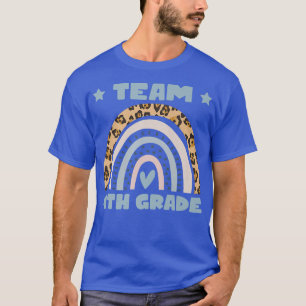 Camiseta Equipo De Cuarto Grado De Vuelta A Maestra Escolar