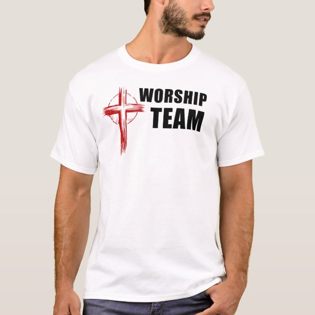 Camiseta Equipo de culto - Coro de iglesia (Anverso)