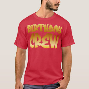 Camiseta Equipo de Cumpleaños
