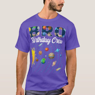 Camiseta Equipo de Cumpleaños de la Hermandad Espacio Ultra