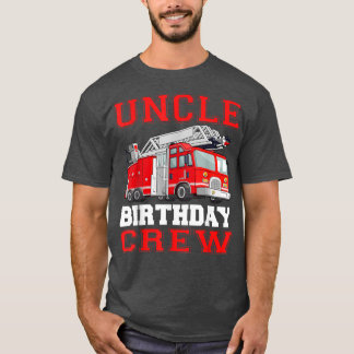 Camiseta Equipo de Cumpleaños del Tío Camioneros de Camión