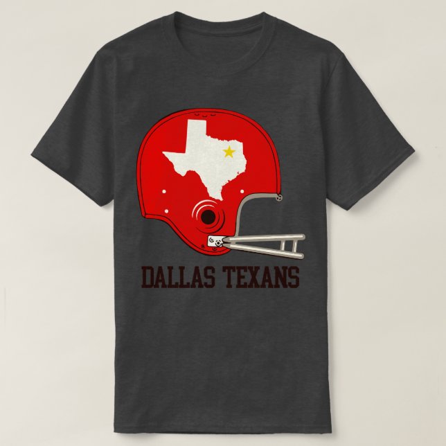 Camiseta Equipo de Dallas Texans (Diseño del anverso)