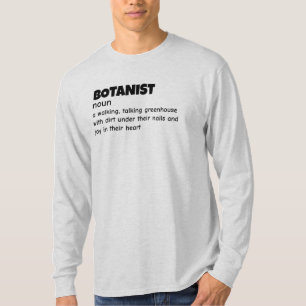 Camiseta Equipo de definición de expertos en botánica
