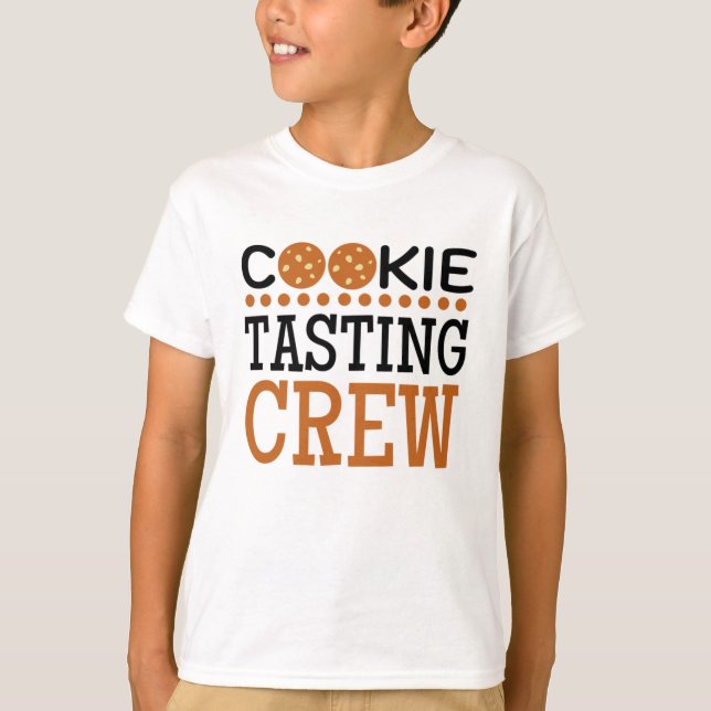 Camiseta Equipo de degustación de galletas, Día de la Cooki (Anverso)