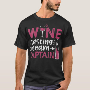 Camiseta Equipo de degustación de vino femenino Capitán VNe
