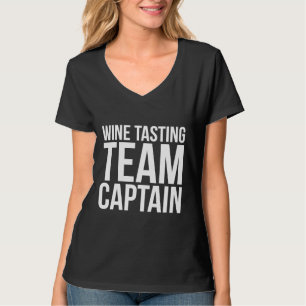 Camiseta Equipo de degustación de vinos Capitán Vino Sarcás