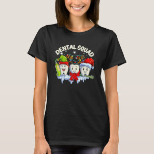 Camiseta Equipo de Dentista de Navidad Cuadrilla de Dentist