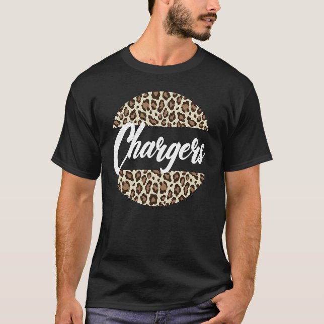 Camiseta Equipo de deportes de mascota de la escuela secund (Anverso)