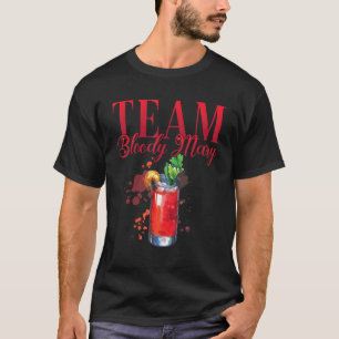 Camiseta Equipo de Despedida de Soltera Cóctel Mary Sangrie