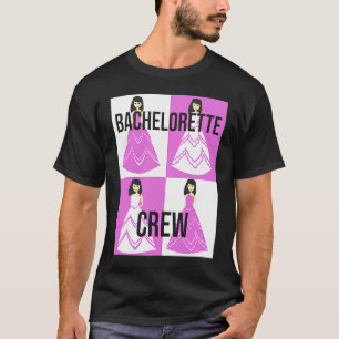 Camiseta Equipo de despedida de soltera de la novia noche d