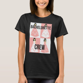 Camiseta Equipo de despedida de soltera de la novia noche d