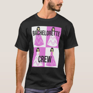 Camiseta Equipo de despedida de soltera de la novia por la 