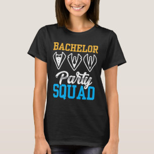Camiseta Equipo de despedida de soltero Novia Equipo Novio