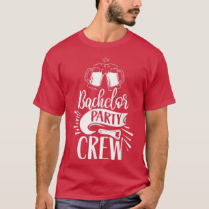 Camiseta Equipo de despedida de soltero novio novia