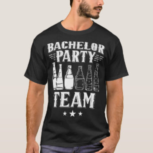 Camiseta Equipo de despedida de soltero Novio Novia 126