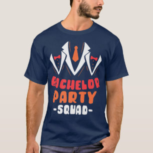 Camiseta Equipo de Despedida de Soltero Novio Novia Equipo