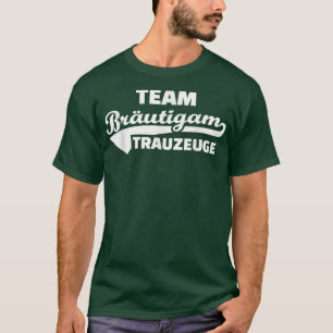 Camiseta Equipo de despedida de soltero padrino del novio