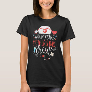 Camiseta Equipo de Día de la Madre de cuidado de heridas En
