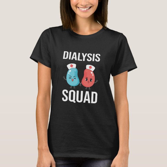 Camiseta Equipo de Diálisis de Enfermería  (Anverso)