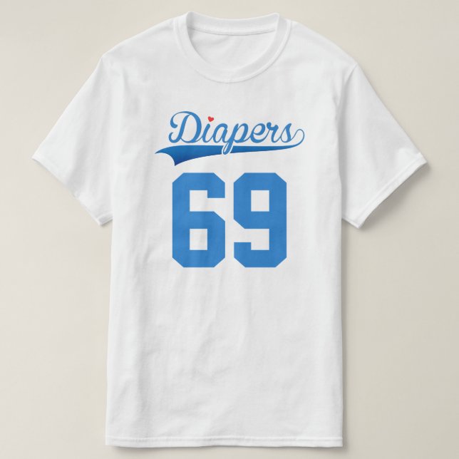 CAMISETA EQUIPO DE DIAPERS (Diseño del anverso)