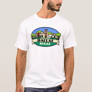 Camiseta Equipo de diseño de ciudades pequeñas de Dallas Te