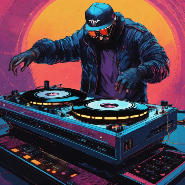 Camiseta Equipo de DJ de atrás y frontal Mens Wear T-Shirt (Subido por el creador)