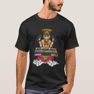 Camiseta Equipo de DJ de teclado Ganesha con sintetizador T