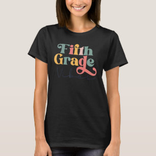 Camiseta Equipo de docente de quinto grado de Vibes para at