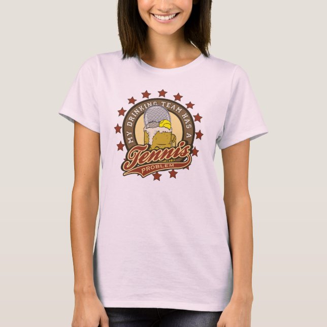 Camiseta Equipo de Drining del tenis (Anverso)