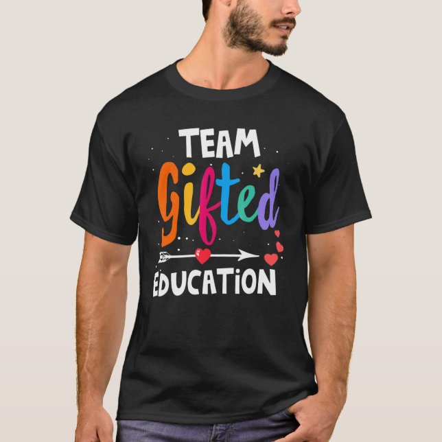 Camiseta Equipo de educación de profesores Escuela de estud (Anverso)