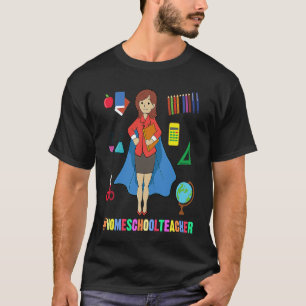 Camiseta Equipo de educación en casa Equipo de educación en
