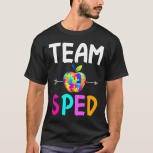 Camiseta Equipo de Educación Especial Equipo Escuadrón de C