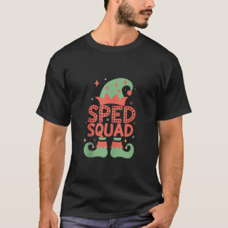 Camiseta Equipo de educación especial para el duende de Nav