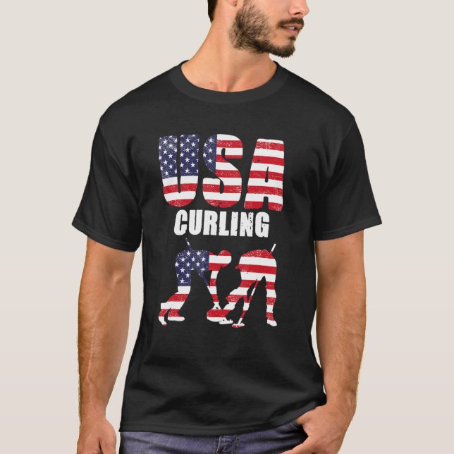 Camiseta Equipo De Ee.Uu. Curando A La Compañía De Atletas  (Anverso)