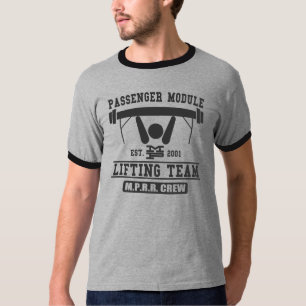 Camiseta Equipo de elevación del módulo del pasajero