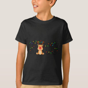 Camiseta Equipo De Enfermera Nicu Navidad Santa Reno Amor E