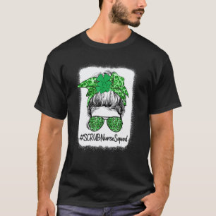 Camiseta Equipo de Enfermera Quirúrgica Día de San Patricio