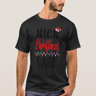 Camiseta Equipo de enfermeras de Navidad que coinciden con