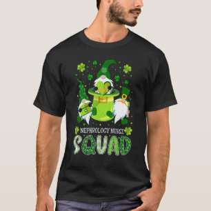 Camiseta Equipo de enfermeras de nefrología Día de San Patr